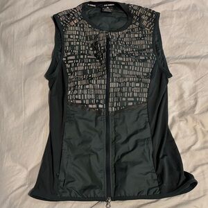 Nike Dark Green and reflective Running Vest